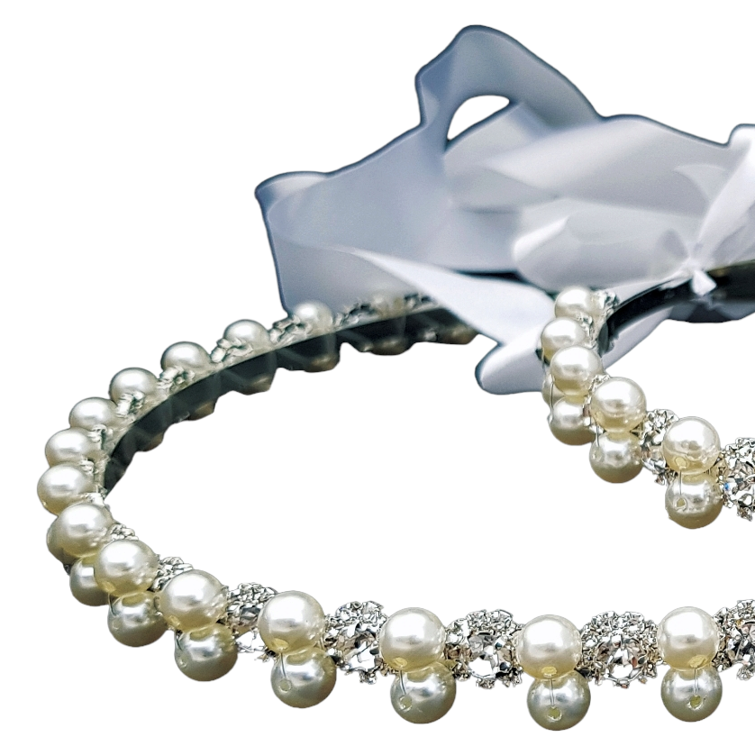 Wedding Crown Stefana Display Frame White WSFL03