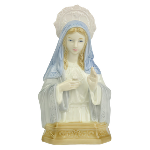 CATHOLIC CHRISTIAN PORCELAIN VIRGIN MOTHER MARY WITH HALO STATUE RELIGIOUS ORNAMENT DECOR PORCELAIN HOLY MADONNA VIRGIN MOTHER MARY WITH HALO CHRISTIAN STATUE FIGURINE RELIGIOUS DECOR GIFT HOME DECOR STATUE RELIGIOUS ORNAMENT