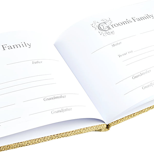 Hessian Burlap Wedding Guest Book with White Lace Trim & Ribbon Bow Burlap Guest Book Signing Album With White Lace Hessian Rustic Vintage Wedding