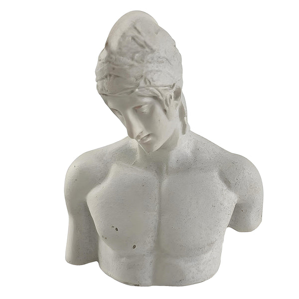 Set 4 Mini Human Bust Mythology Tabletop Figurines