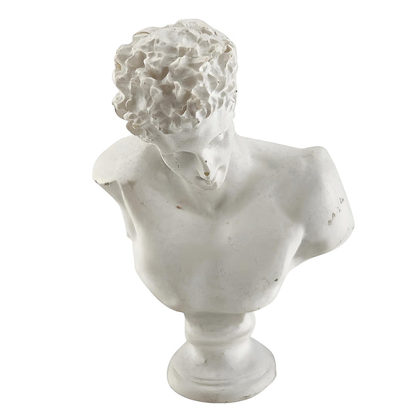 Set 4 Mini Human Bust Mythology Tabletop Figurines