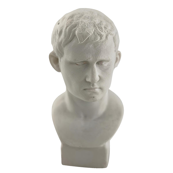 Set 4 Mini Human Bust Mythology Tabletop Figurines