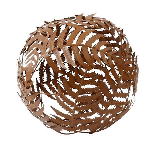 Large Rustic Decorative Garden Fern Design Ball- 45cm