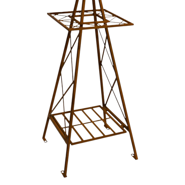 Southern Cross Heavy Duty Rustic Metal Garden Windmill- 120cm