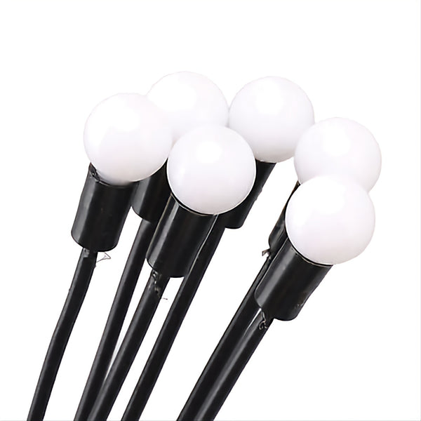 Set 2 Firefly Solar Power Outdoor Garden Stake Lights