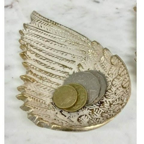Angel Wing Shaped Jewellery Trinket Display Dish Vanity Bedroom Gift home decor coin display angel win display dish tabletop table top decor