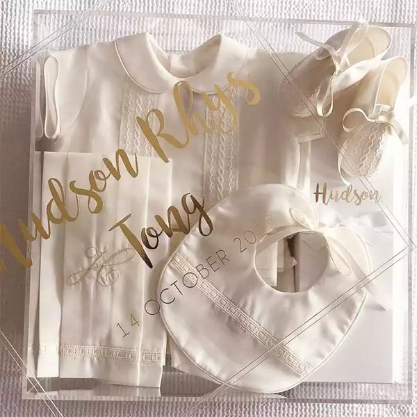 orthodox christening baptism Plain Clear Acrylic Square Baby Children Keepsake DIY Memory Display Box Plain Clear Acrylic Square Baby Display Keepsake baptism Memories Gift Box