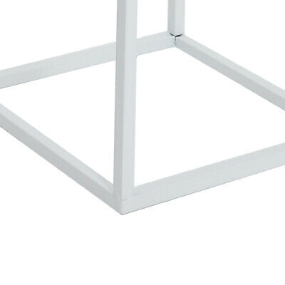 Set 4 White Metal Flower Centrepiece Display Stands