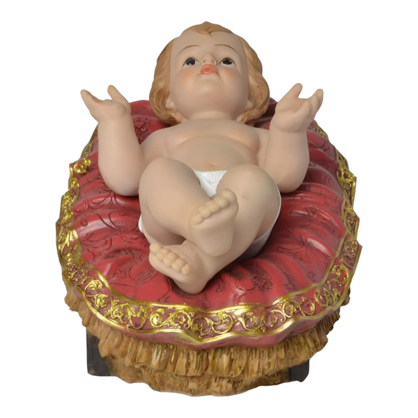11 Piece Extra Large Christmas Nativity Scene Colour Resin Statue Figurines Display Set- 61cm Palm Gifts
