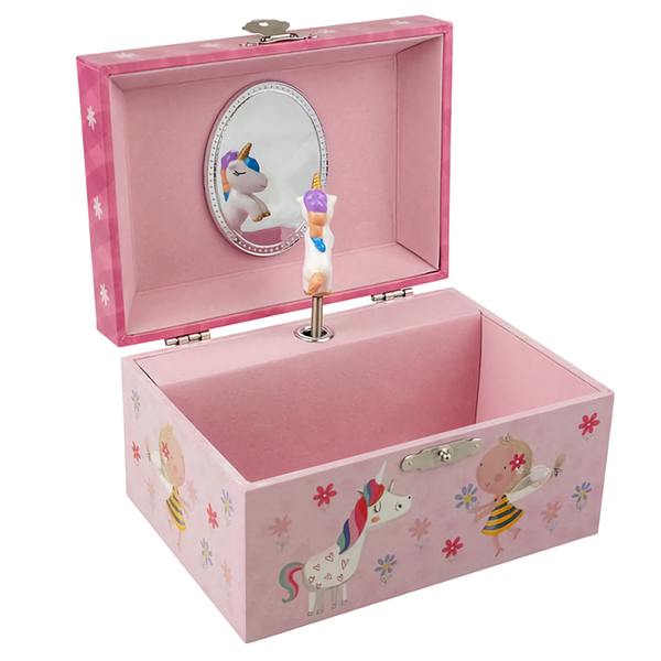 Children's Pink Unicorn Musical Jewellery Box