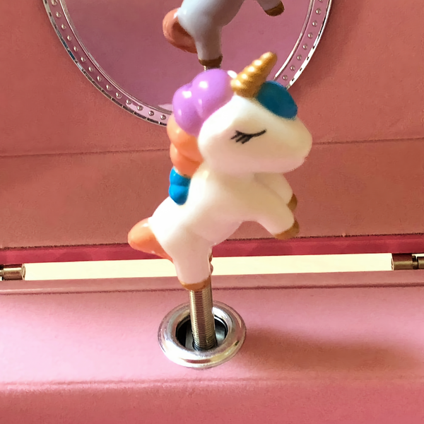 Children's Pink Unicorn Musical Jewellery Box