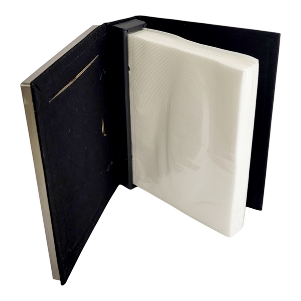 Silver & Blue Pewter God Bless This Child Religious Photo Album