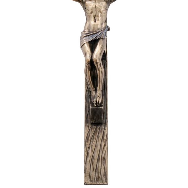 Veronese Bronze Jesus Christ On Crucifix Hanging Wall Display Cross