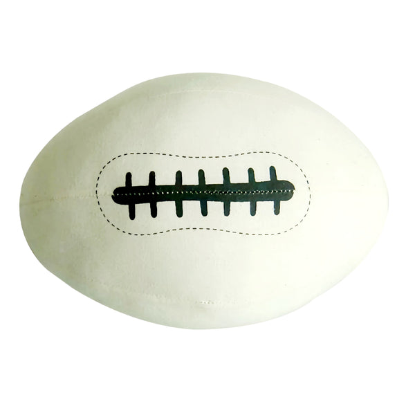 White & Black Message Signature Football & Pen