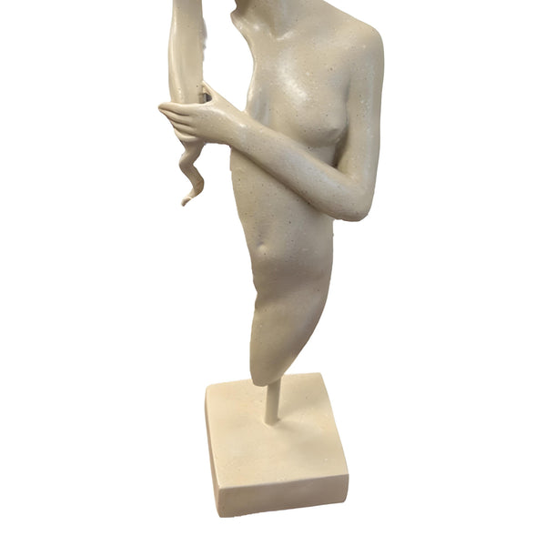 Large Woman Lady Bust Decorative Tabletop Resin Statue