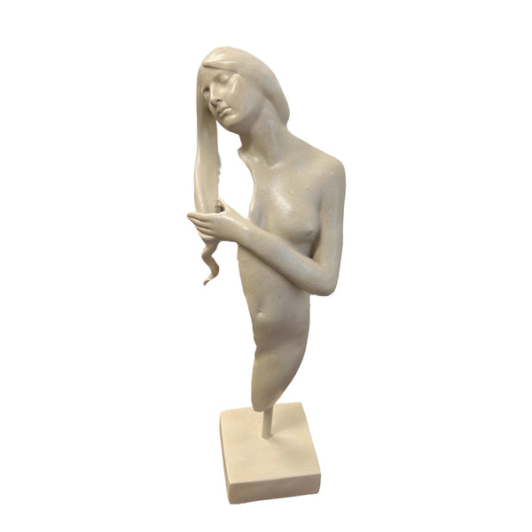 Large Resin Decorative Tabletop Woman Lady Bust Statue