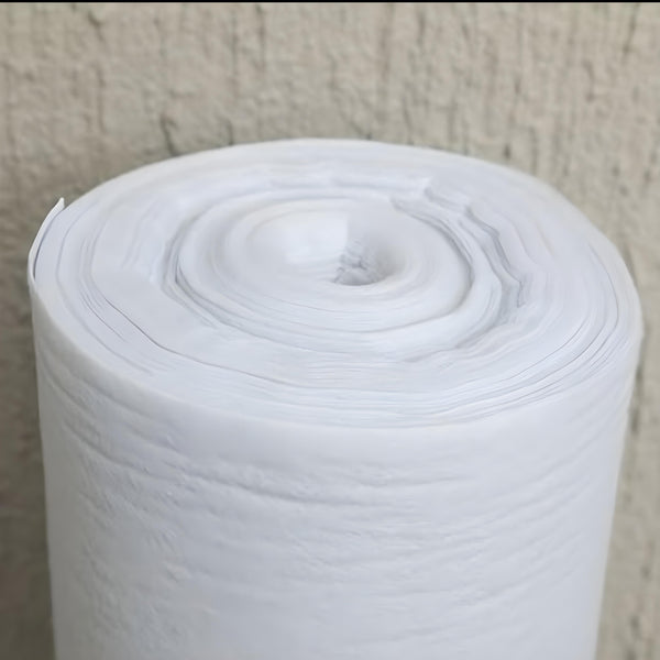 10 metres x 1 metre White Aisle Runner Carpet- Non Woven Felt Fabric