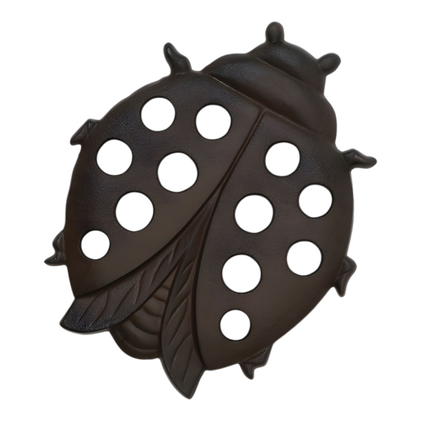 Set of 4 Cast Iron Ladybug Garden Stepping Stones