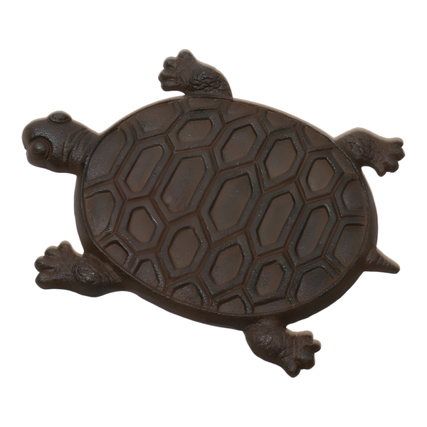 Set of 6 Cast Iron Turtle Garden Stepping Stones