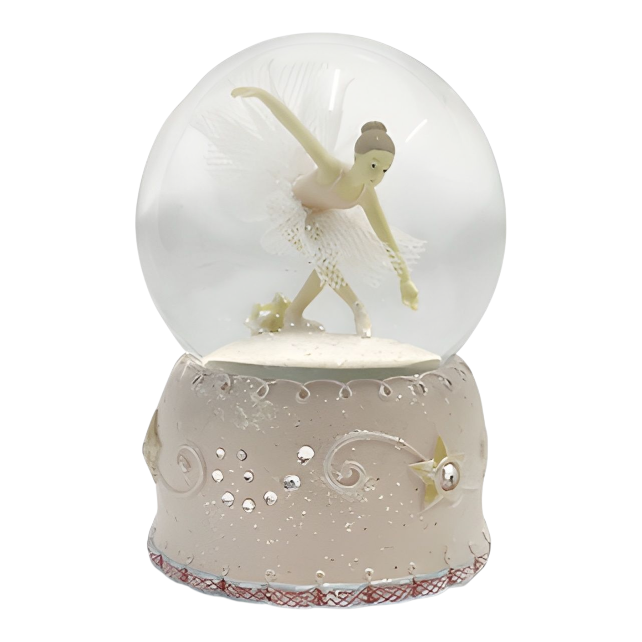 Pink Musical Ballerina Waterball Globe