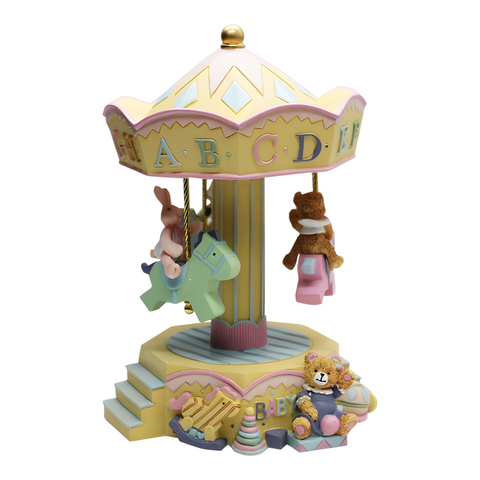 ABC Rotating Musical Carousel Merry Go Round