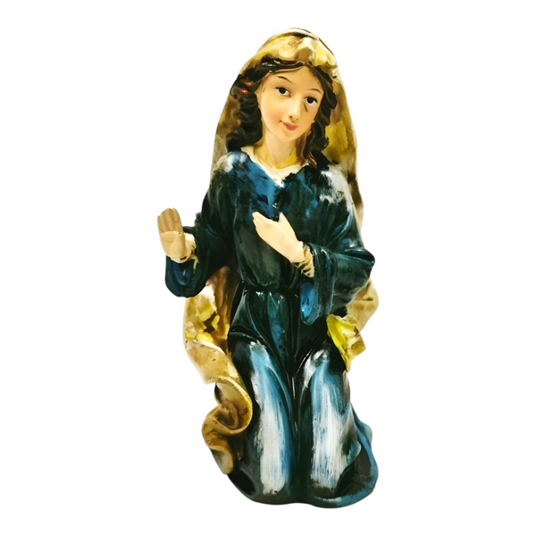 11 Piece Christmas Nativity Scene Colour Figurines Display Set- 20cm