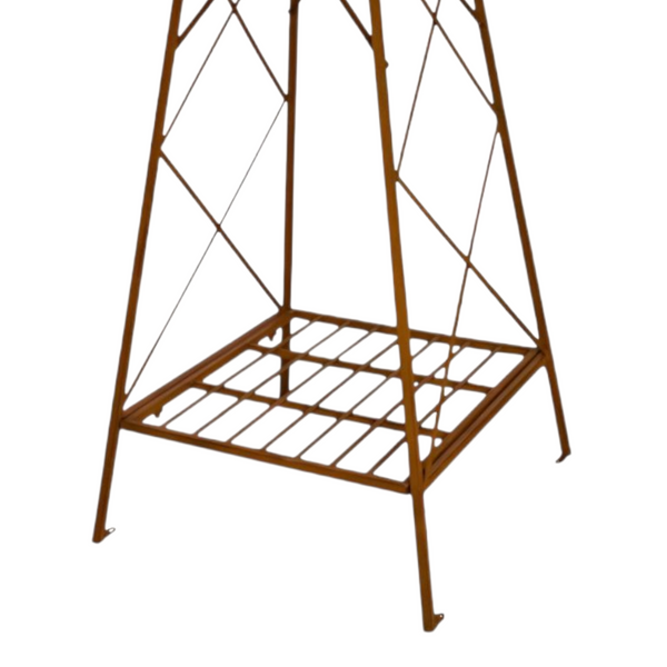 XXL Southern Cross Heavy Duty Rustic Metal Garden Windmill- 313cm