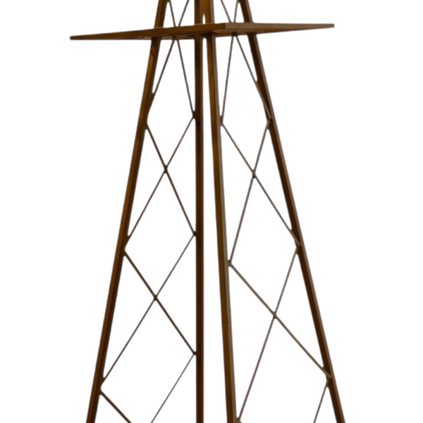 XL Southern Cross Heavy Duty Rustic Metal Garden Windmill- 240cm