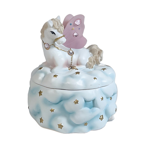 Fairy Horse Musical Jewellery Trinket Box