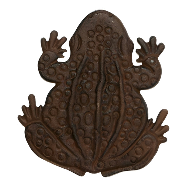 Set 3 Cast Iron Frog Outdoor Garden Stepping Stones