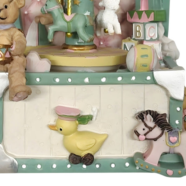 Children's Baby Trunk Of Toys & Carousel Music Box