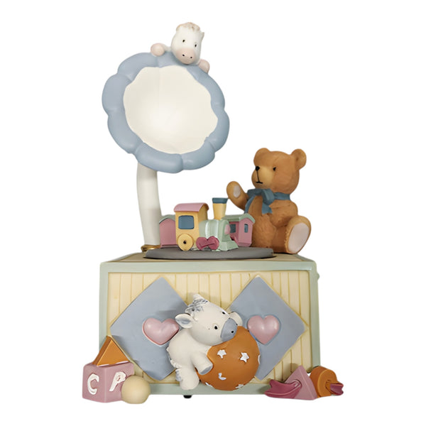 Children's Baby Animals & Train Music Box