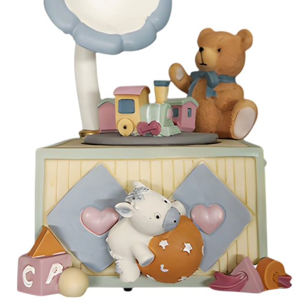 Children's Baby Animals & Train Music Box