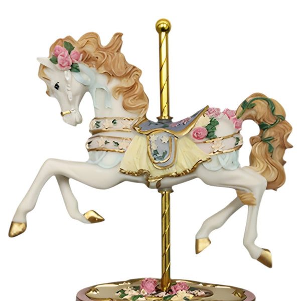 Children's Musical Horse Carousel Merry Go Round