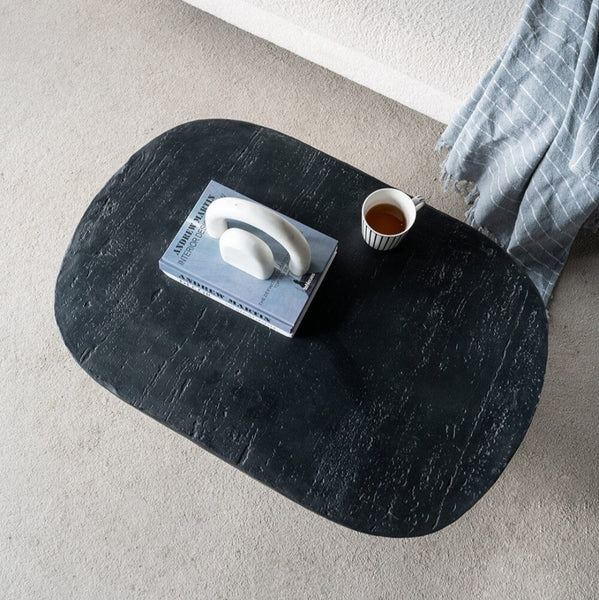Black Is Back Cement Coffee Table