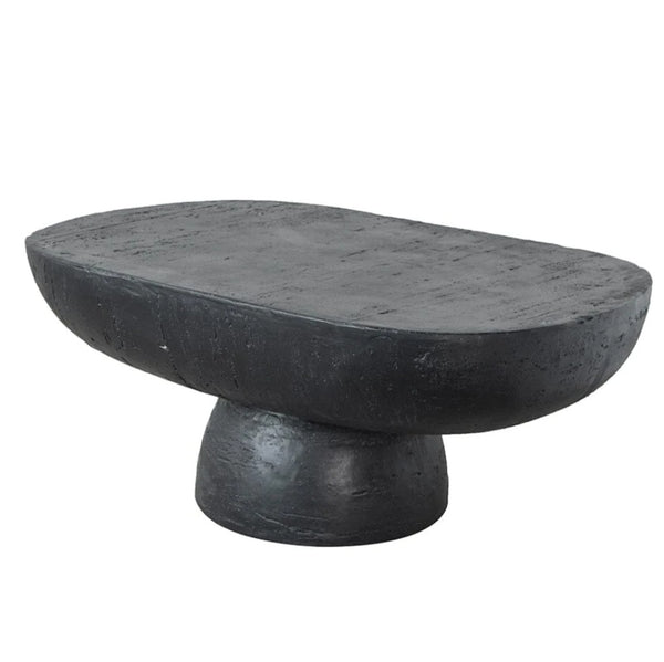 Black Is Back Cement Coffee Table