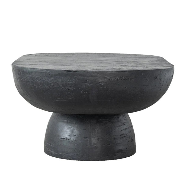 Black Is Back Cement Coffee Table