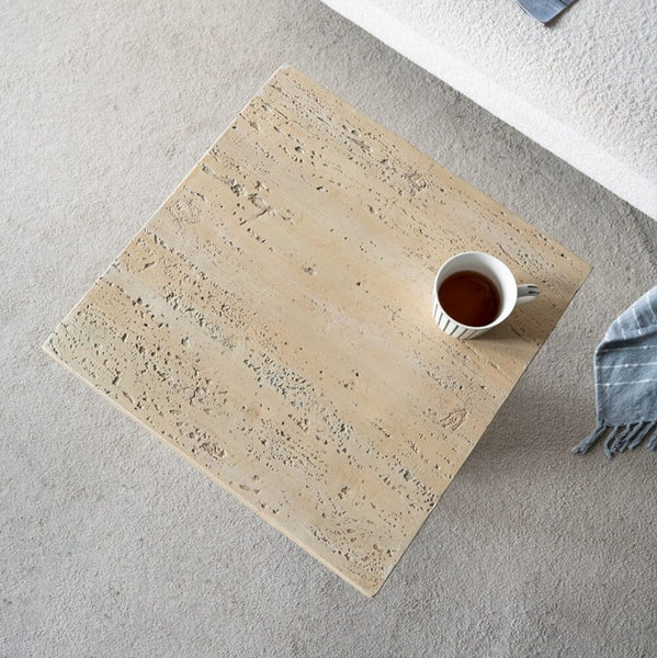 Logan Cement Square Side Table