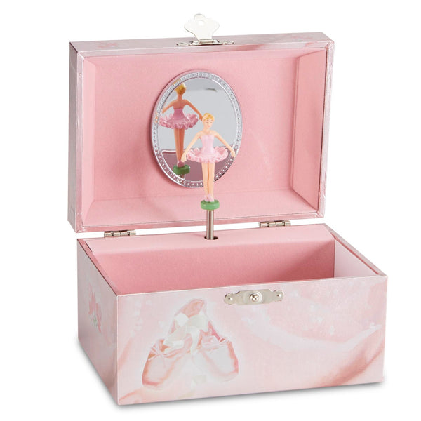 Girl's Pink Ballerina Musical Jewellery Box
