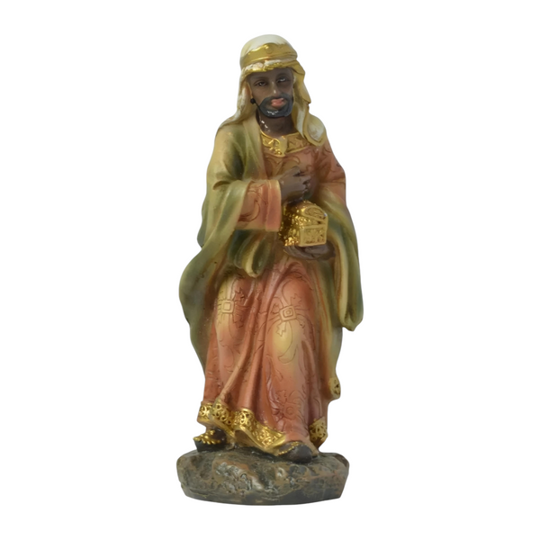 11 Piece Christmas Nativity Scene Colour Figurines Display Set- 13cm