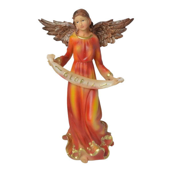 13 Piece Christmas Nativity Scene Colour Figurines & Stable Display Set- 32cm