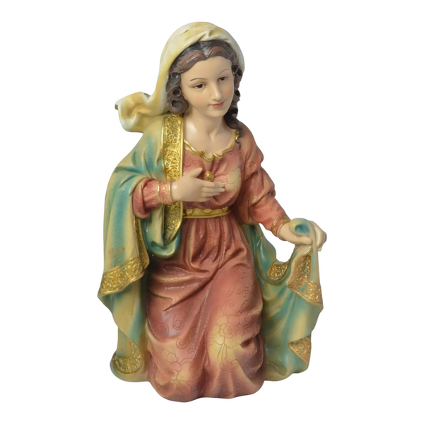 11 Piece Large Christmas Nativity Scene Colour Figurines Display Set- 46cm