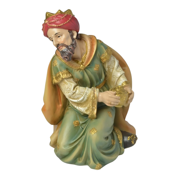 11 Piece Large Christmas Nativity Scene Colour Figurines Display Set- 46cm
