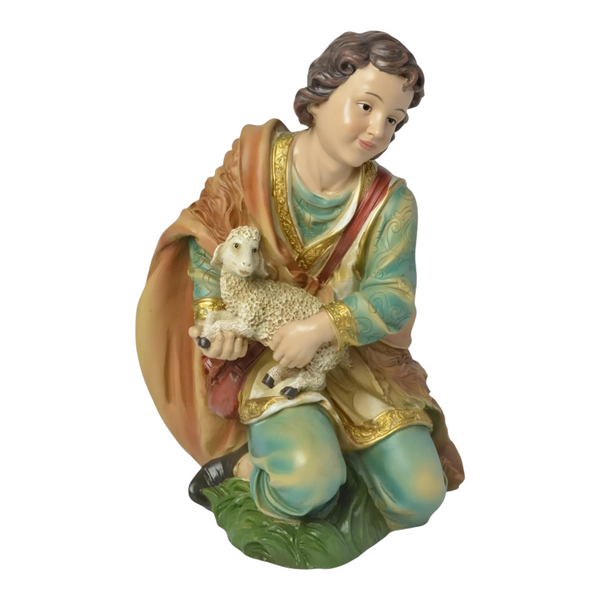11 Piece Large Christmas Nativity Scene Colour Figurines Display Set- 46cm