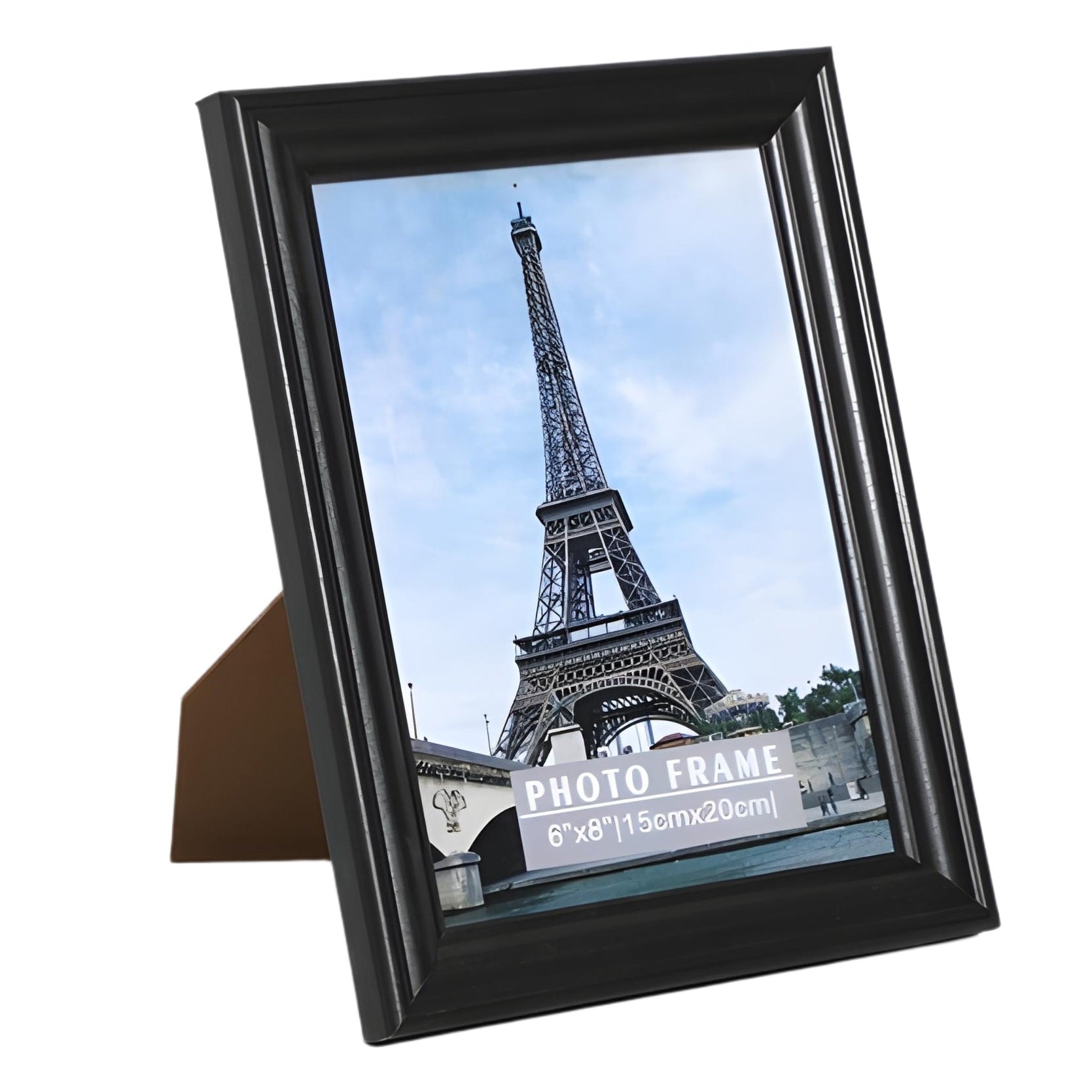 Classic Black Wooden Photo Frame- 6"x8"