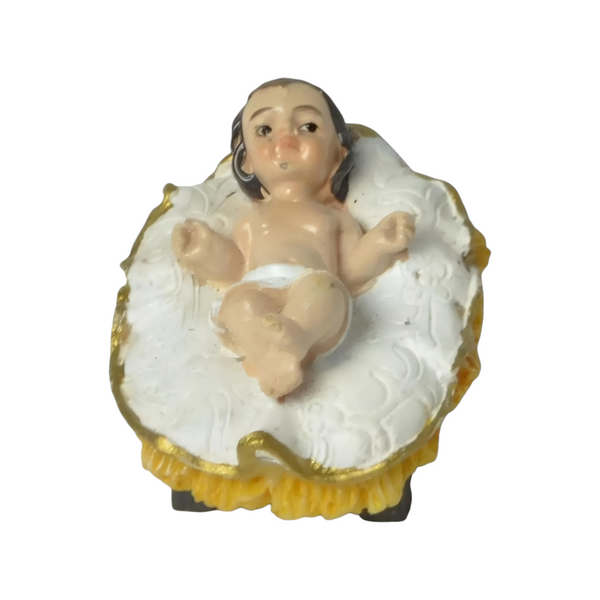 11 Piece Christmas Nativity Scene Colour Figurines Display Set- 13cm