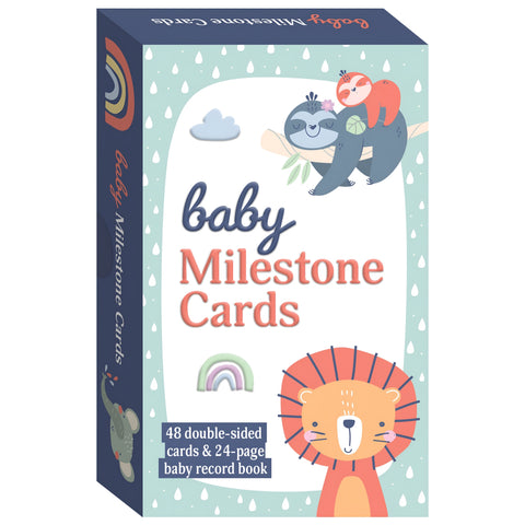Hinkler Baby Milestone Cards & Record Book Set