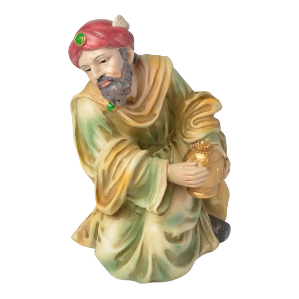 11 Piece Christmas Nativity Scene Colour Figurines Display Set- 30cm