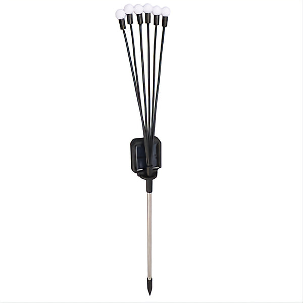 Set 2 Firefly Solar Powered Outdoor Garden Stakes Lights