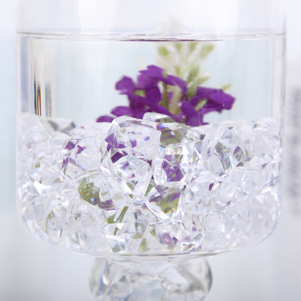 1000 Pieces Clear Acrylic Ice Rock Wedding Table Scatters Centrepiece Vase Fillers